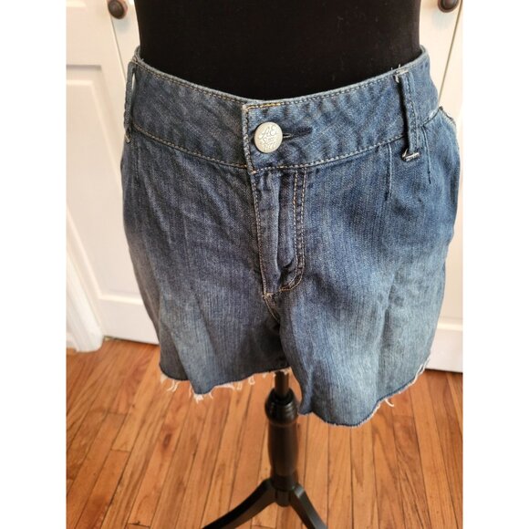American Eagle Outfitters Pants - American Eagle Denim CutOff Shorts Frayed Hem 18 inseam 5 Boho Hippie Festival